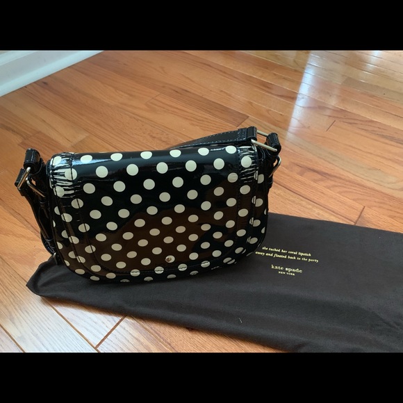 kate spade Bags A Polka Dot Black And White Kate Spade Purse Poshmark